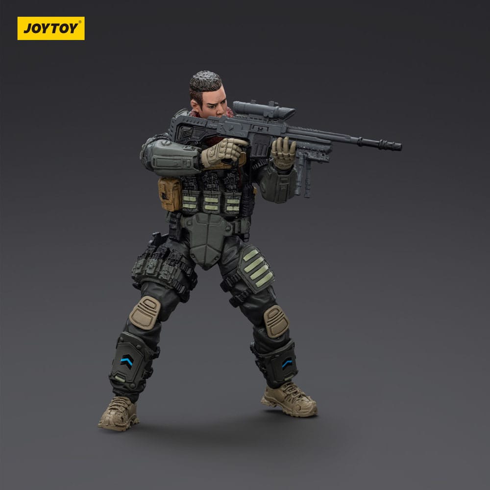 APOC Series Dark Source Action Figur Stellar Scar Assault Team Darksilicon 11 cm