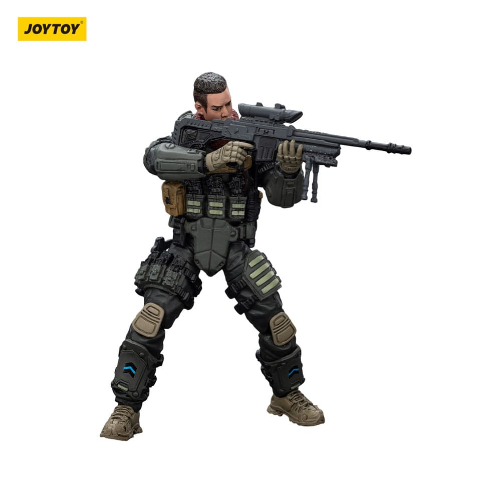 APOC Series Dark Source Action Figur Stellar Scar Assault Team Darksilicon 11 cm