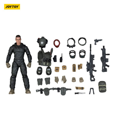 APOC Series Dark Source Action Figur Stellar Scar Assault Team Darksilicon 11 cm