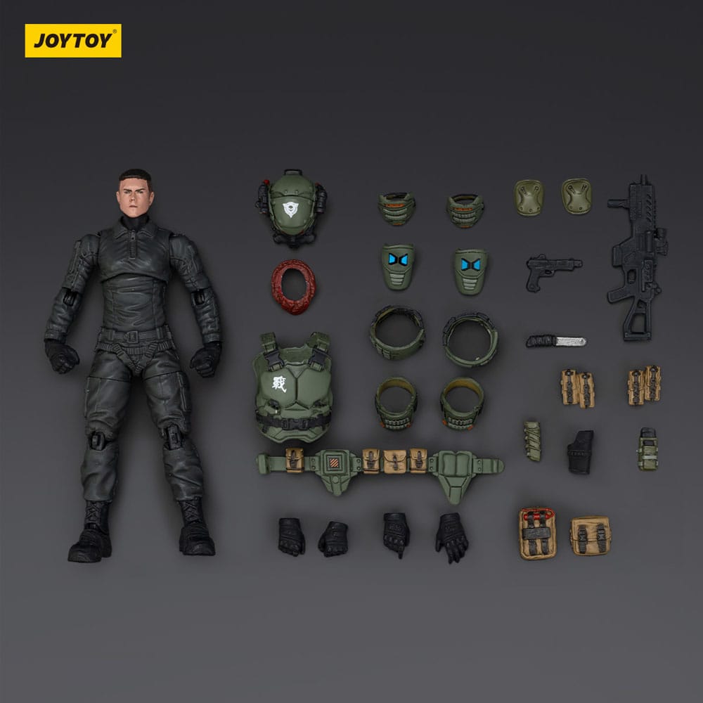 APOC Series Dark Source Action Figur Stellar Scar Assault Team Titanite 11 cm