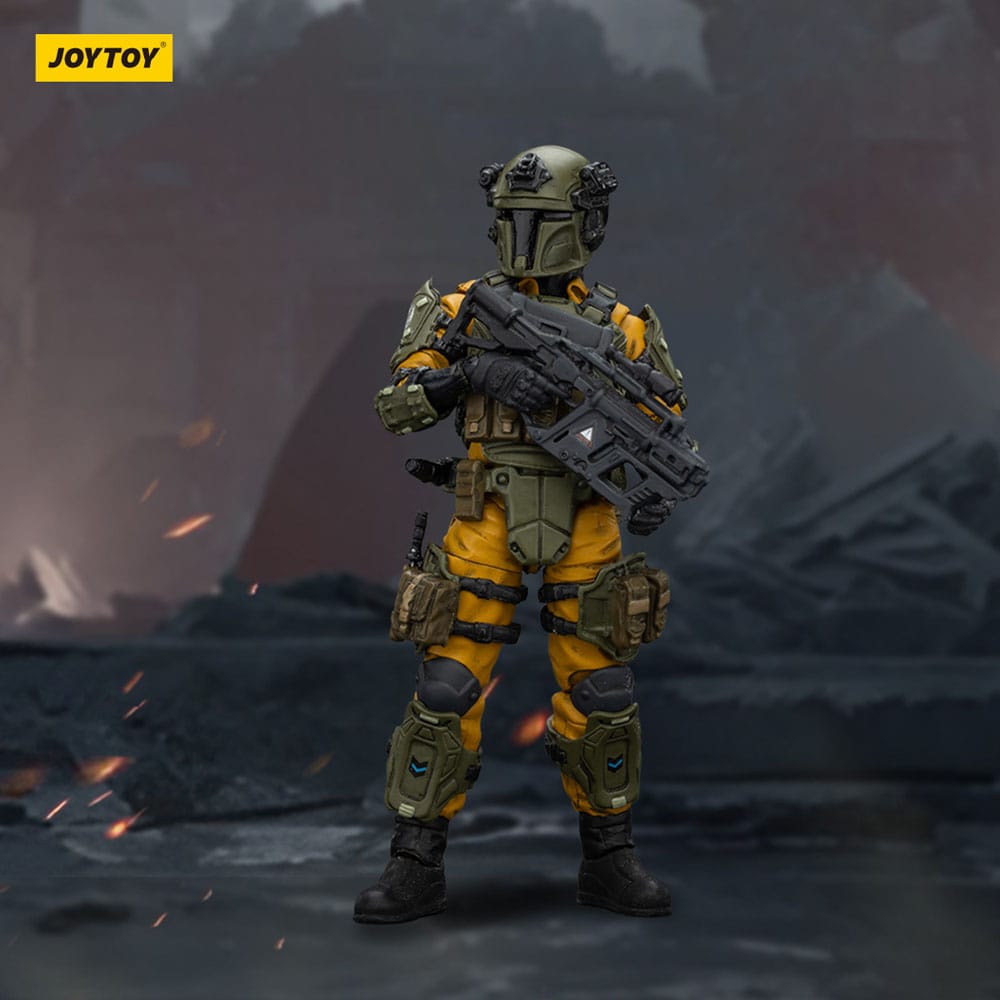 APOC Series Dark Source Action Figur Stellar Scar Assault Team Firesulfur 11 cm