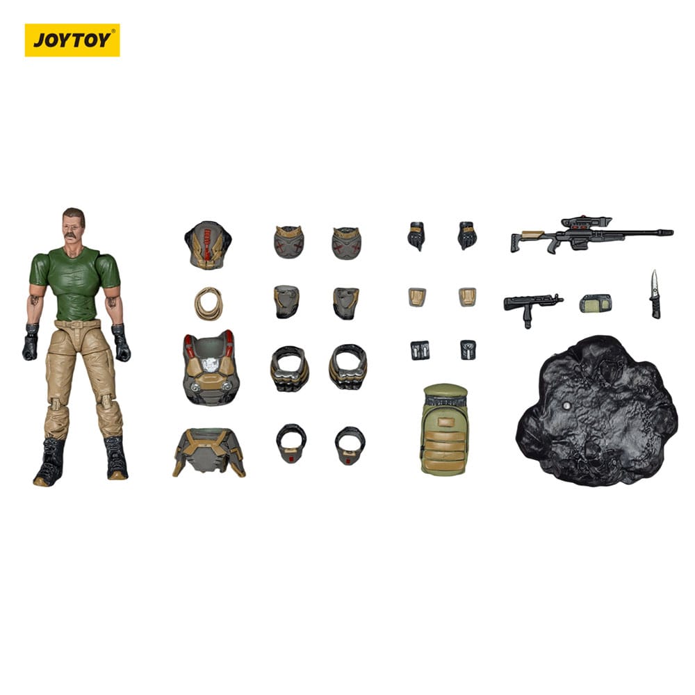 UNSC Dark Source Action Figur Sniper Ivan 7 cm