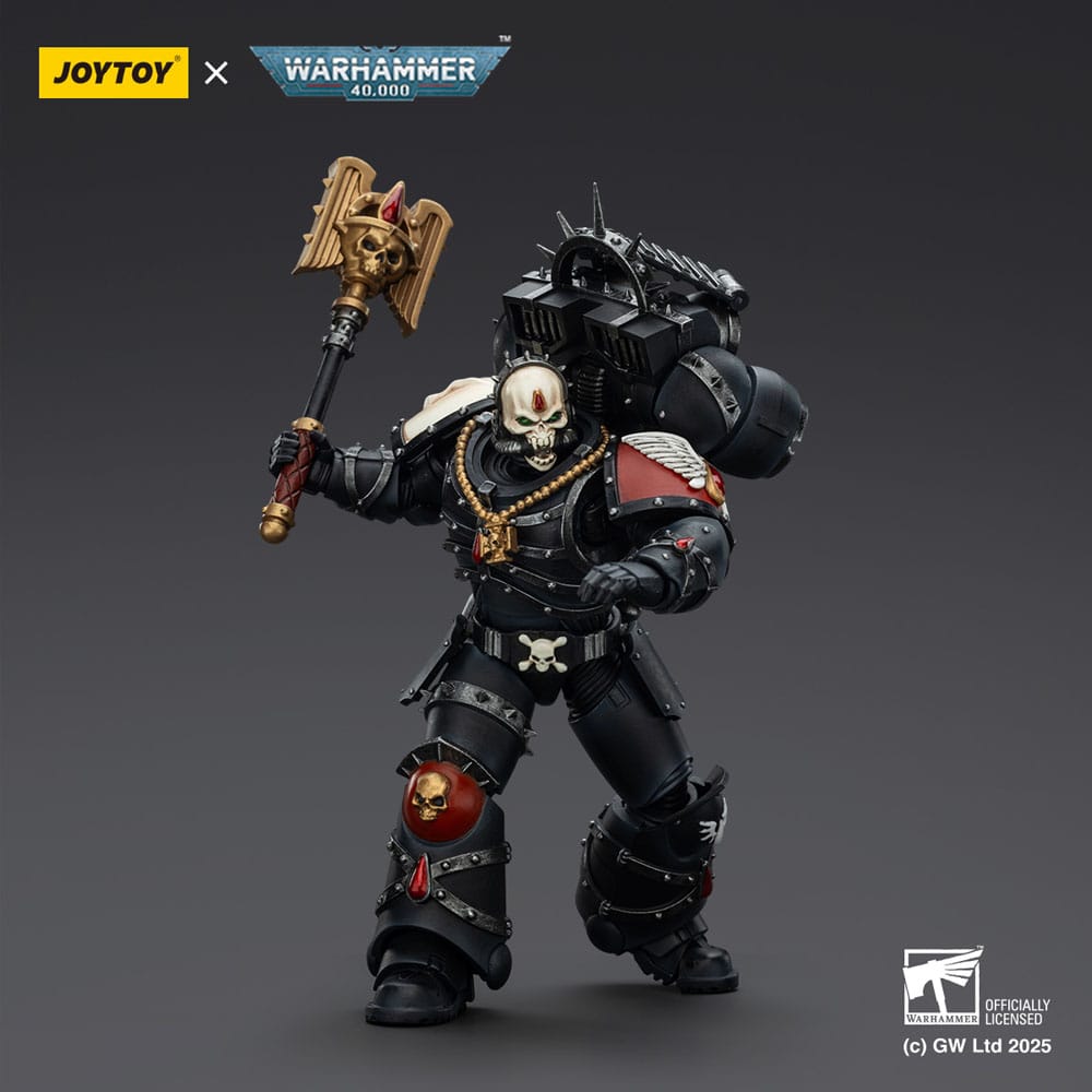 Warhammer 40,000: Combat Patrol Blood Angels Action Figure Lemartes With Jump Pack Blood Crozius and Absolver Bolt Pistol 12 cm