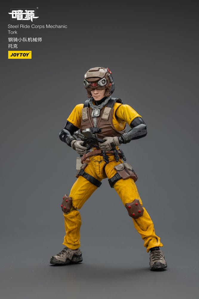 Steel Ride Corps Dark Source Action Figur Mechanic Tork 7 cm