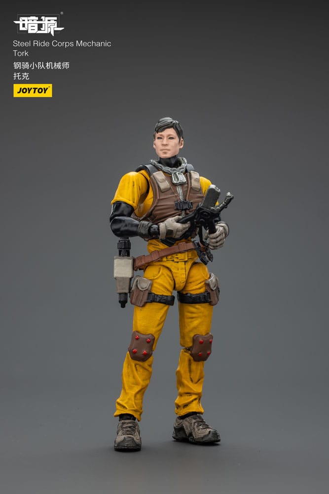 Steel Ride Corps Dark Source Action Figur Mechanic Tork 7 cm