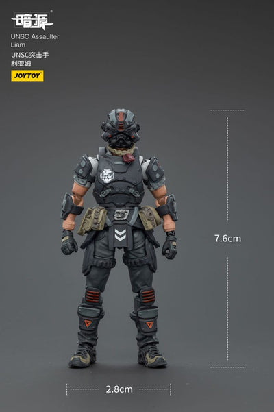 UNSC Dark Source Action Figur Assaulter Liam 7 cm