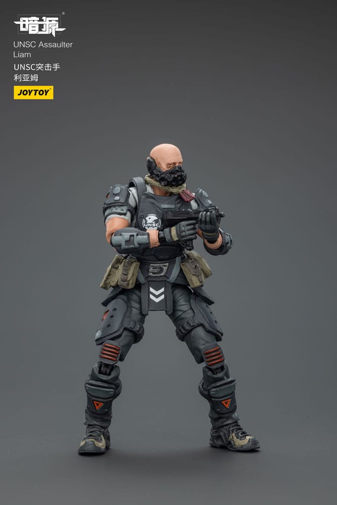 UNSC Dark Source Action Figur Assaulter Liam 7 cm