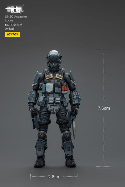 UNSC Dark Source Action Figur Assaulter Lucas 7 cm
