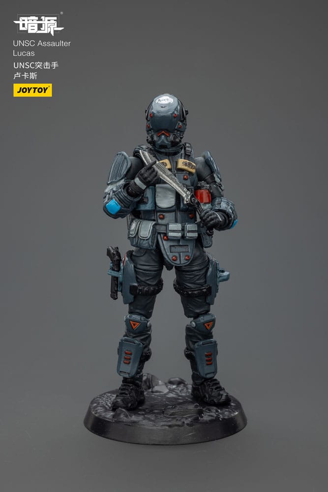UNSC Dark Source Action Figur Assaulter Lucas 7 cm