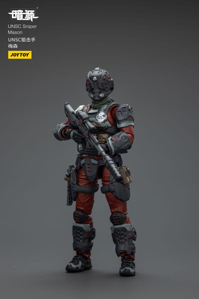 UNSC Dark Source Action Figur Sniper Mason 7 cm