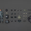 UNSC Dark Source Action Figur Breacher Aiden 7 cm