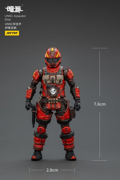 Dark Source UNSC Series Action Figur Assaulter Elias 8 cm