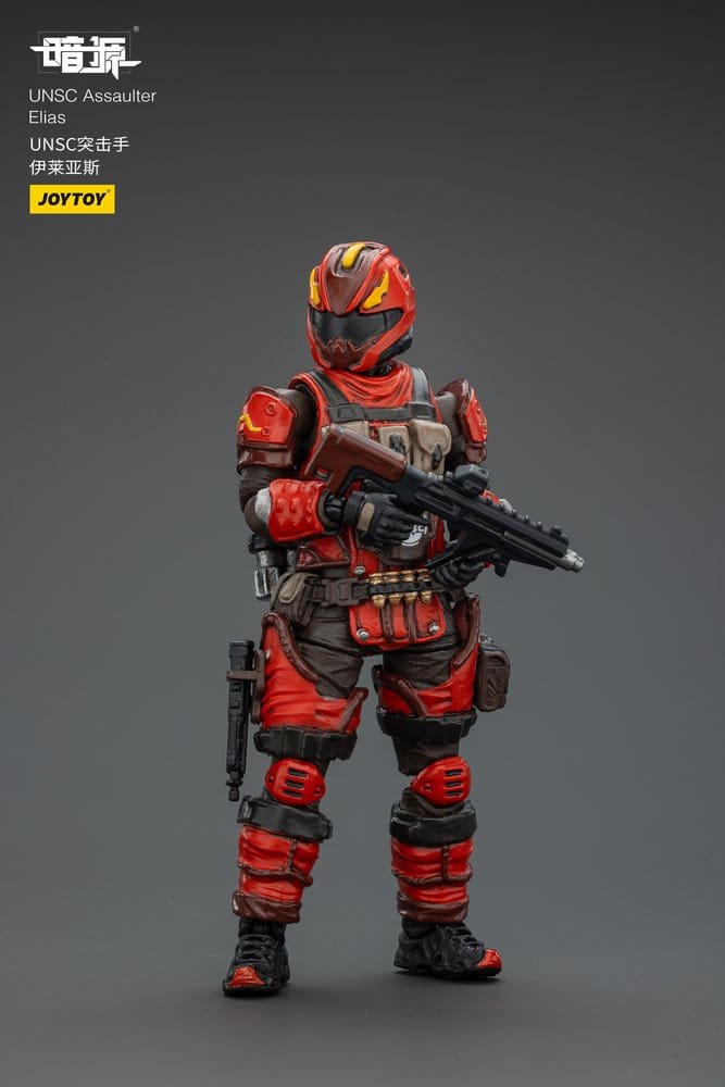 Dark Source UNSC Series Action Figur Assaulter Elias 8 cm
