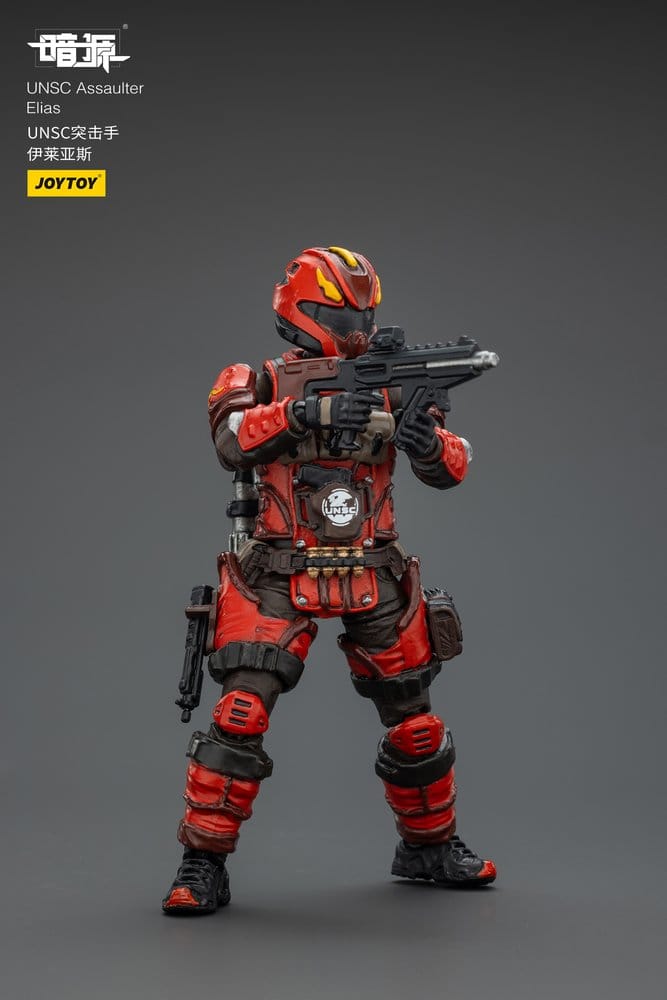 Dark Source UNSC Series Action Figur Assaulter Elias 8 cm