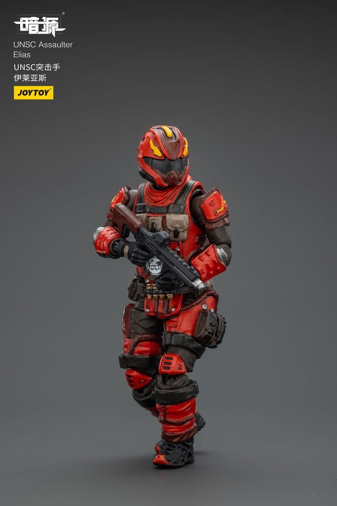 Dark Source UNSC Series Action Figur Assaulter Elias 8 cm