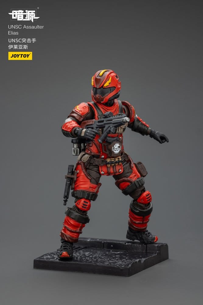 Dark Source UNSC Series Action Figur Assaulter Elias 8 cm