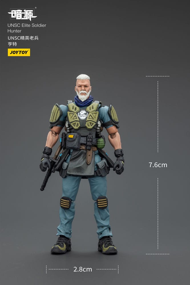 UNSC Dark Source Action Figur Elite Soldier Hunter 7 cm