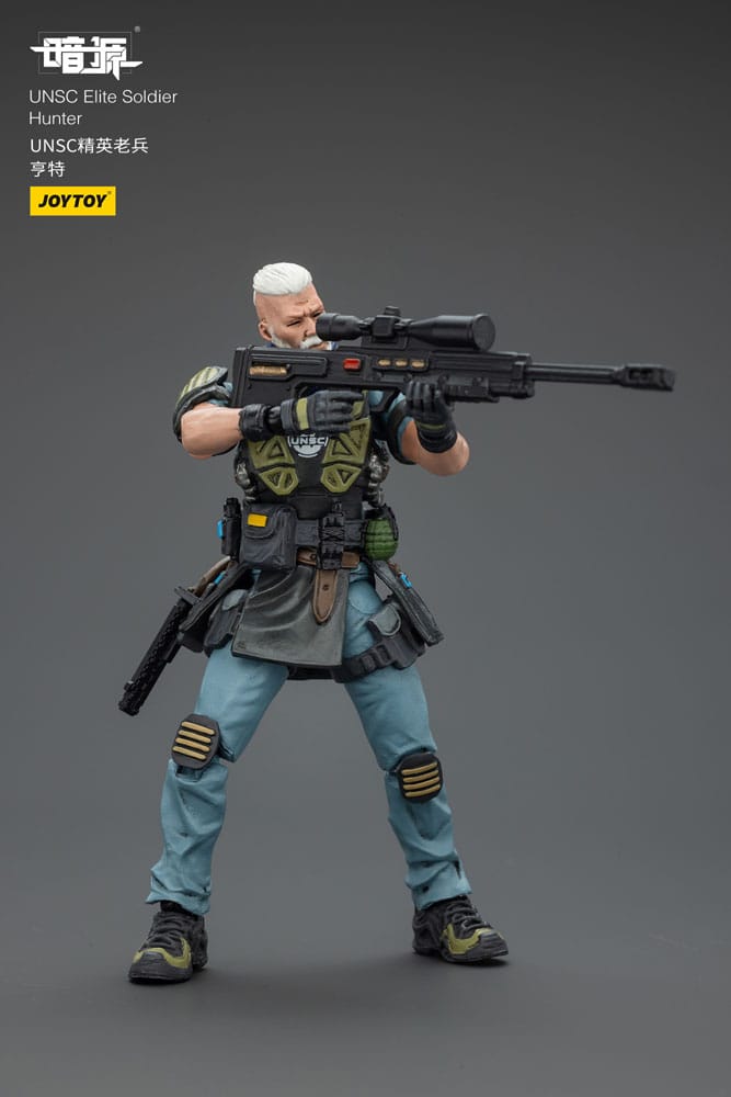 UNSC Dark Source Action Figur Elite Soldier Hunter 7 cm