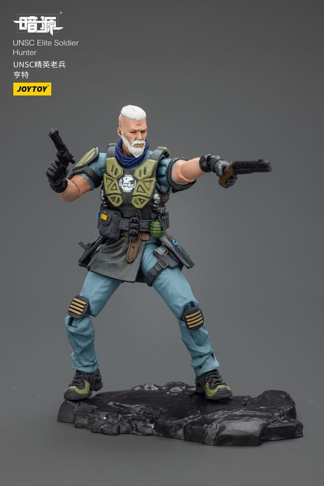 UNSC Dark Source Action Figur Elite Soldier Hunter 7 cm