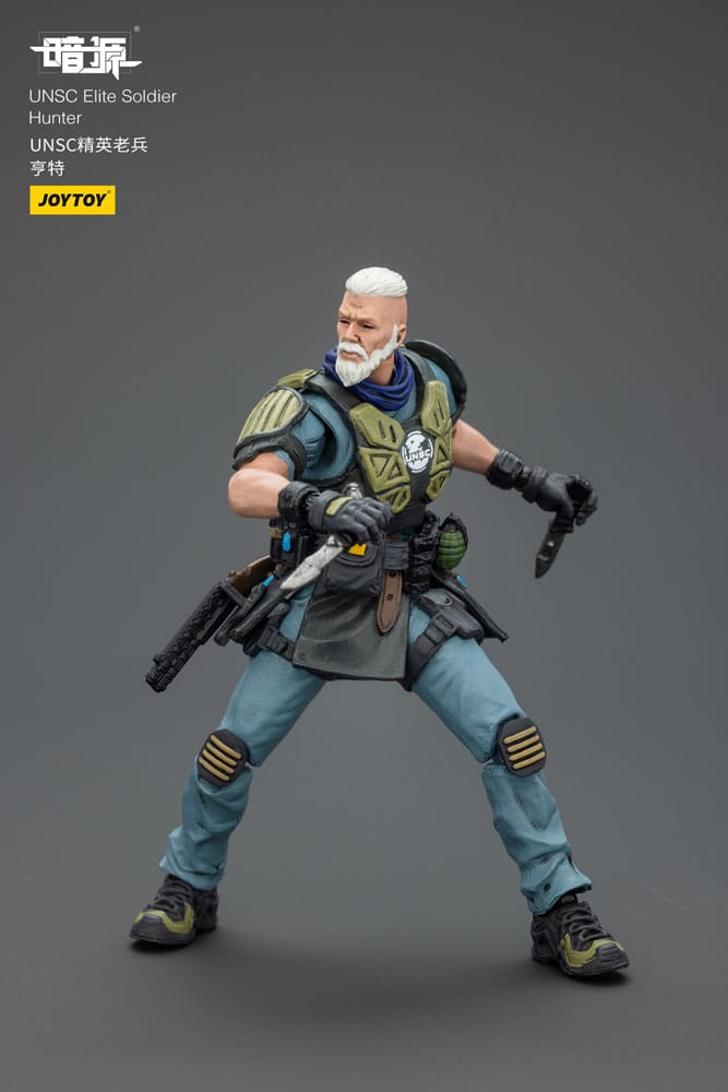 UNSC Dark Source Action Figur Elite Soldier Hunter 7 cm
