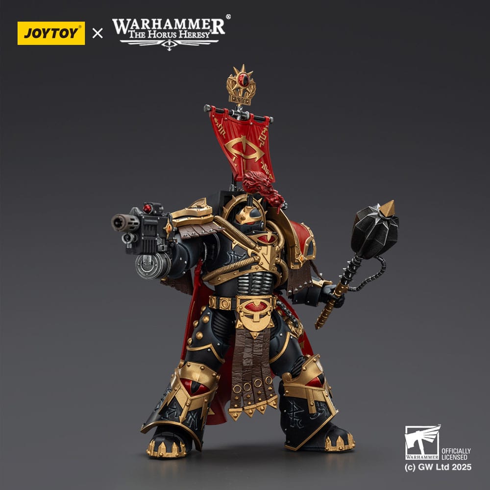 Warhammer 40,000: Sons of Horus Action Figure Legion Cataphractii Praetorwith Combi-Melta and Power Maul 14 cm
