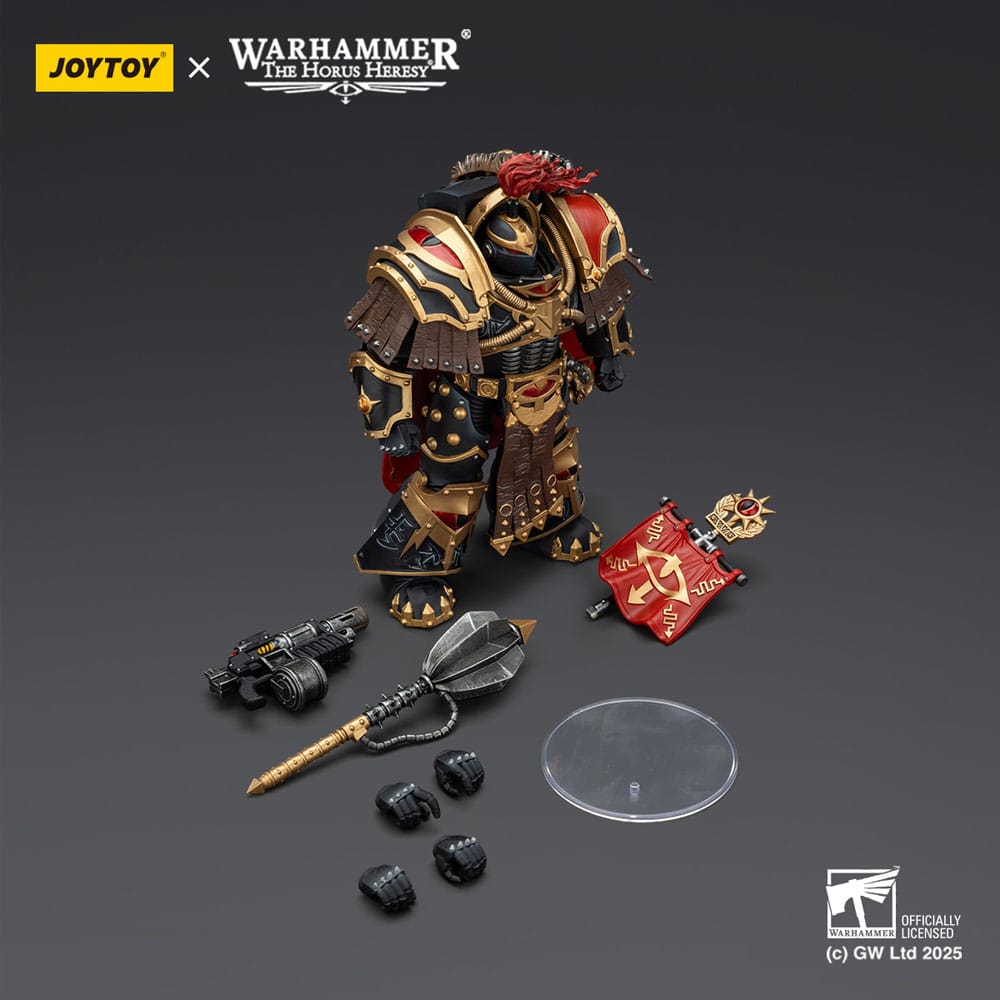 Warhammer 40,000: Sons of Horus Action Figure Legion Cataphractii Praetorwith Combi-Melta and Power Maul 14 cm