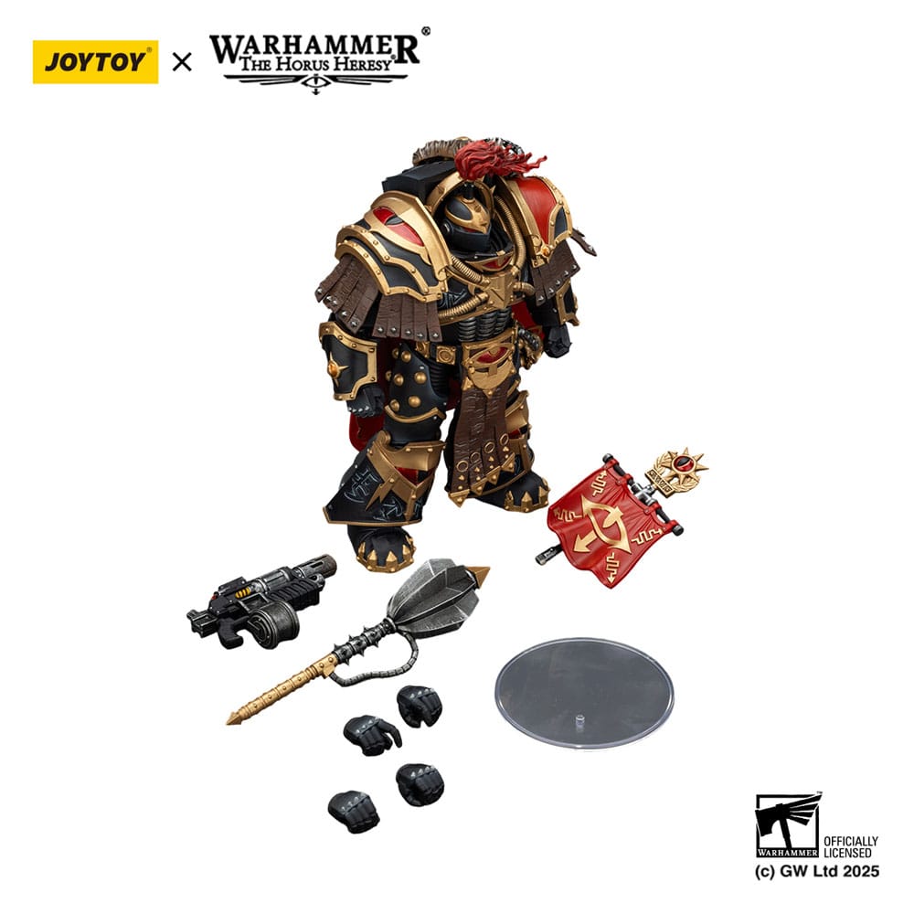 Warhammer 40,000: Sons of Horus Action Figure Legion Cataphractii Praetorwith Combi-Melta and Power Maul 14 cm
