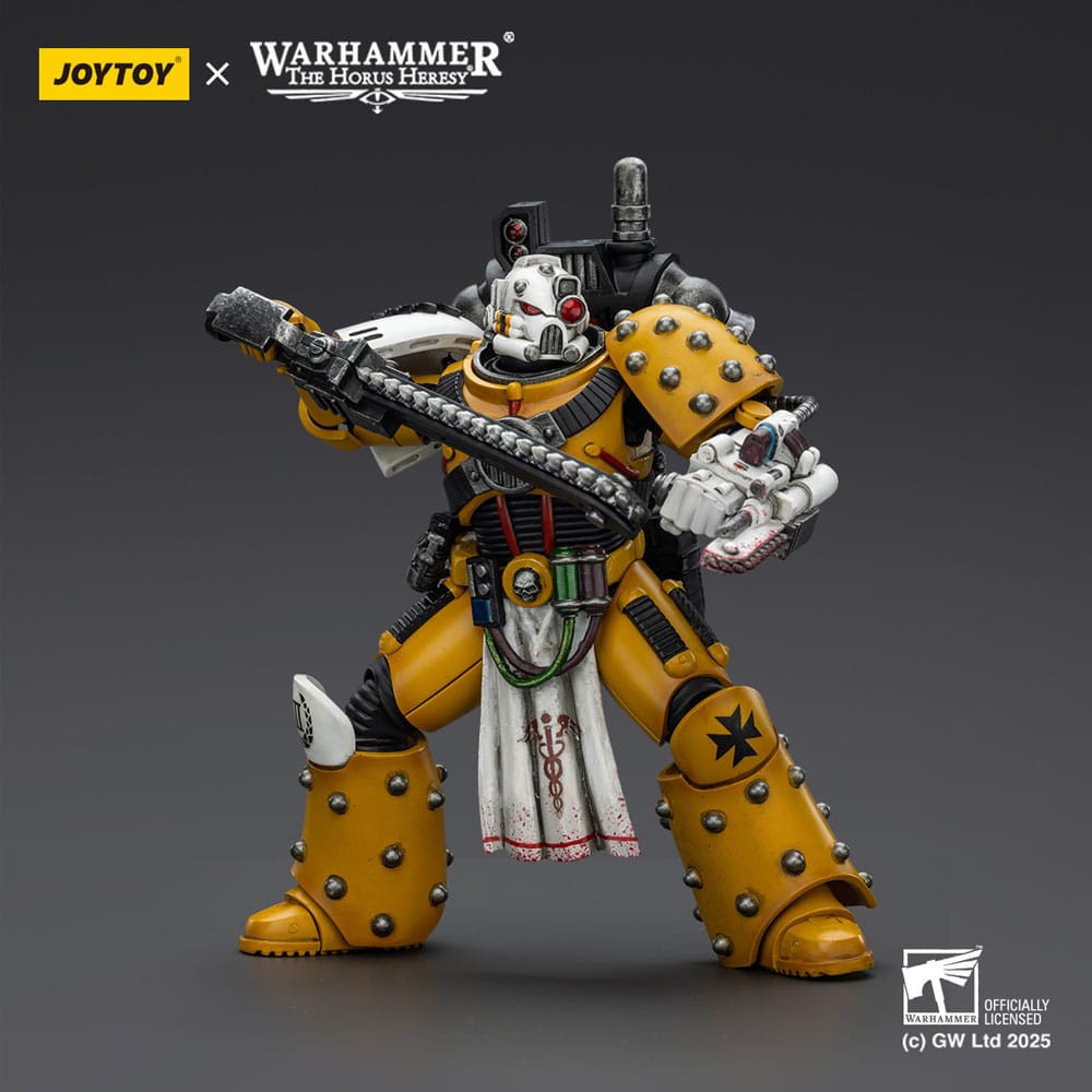 Warhammer 40,000: imperial Fists Action Figure Legion Apothecary 12 cm