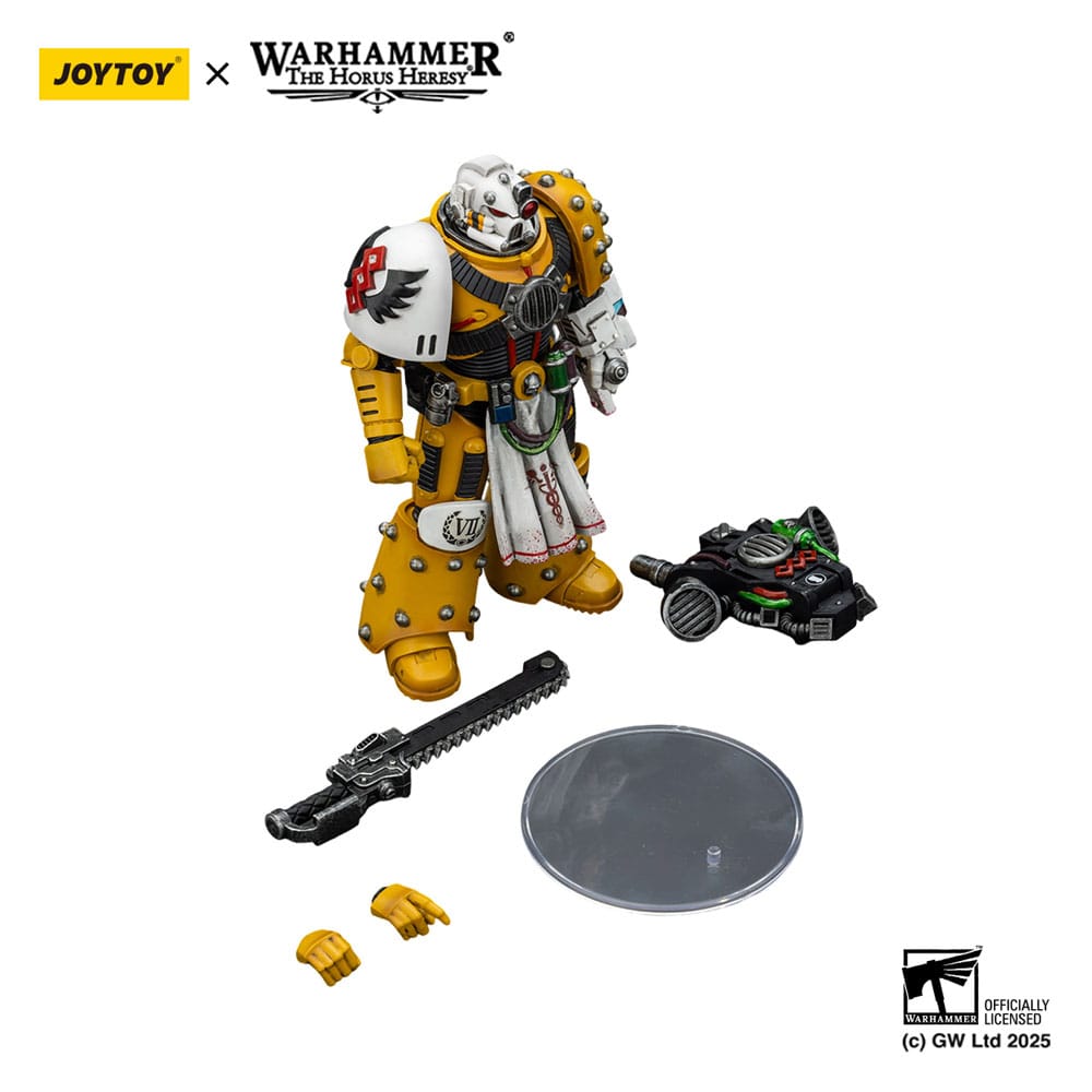Warhammer 40,000: imperial Fists Action Figure Legion Apothecary 12 cm