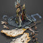 Warhammer 40k Action Figure 1/18 Mortarion Daemon Primarch of Nurgle with Ancient weapons The Lantern and Silence 21 cm