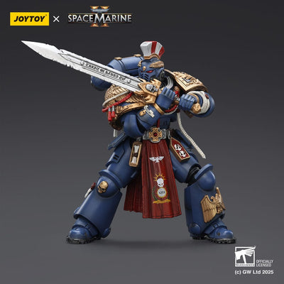 Warhammer 40,000: Space Marine 2 Action Figure Ultramarines Relic Primus Armourwith Plasma Pistol and Combat Blade 13 cm