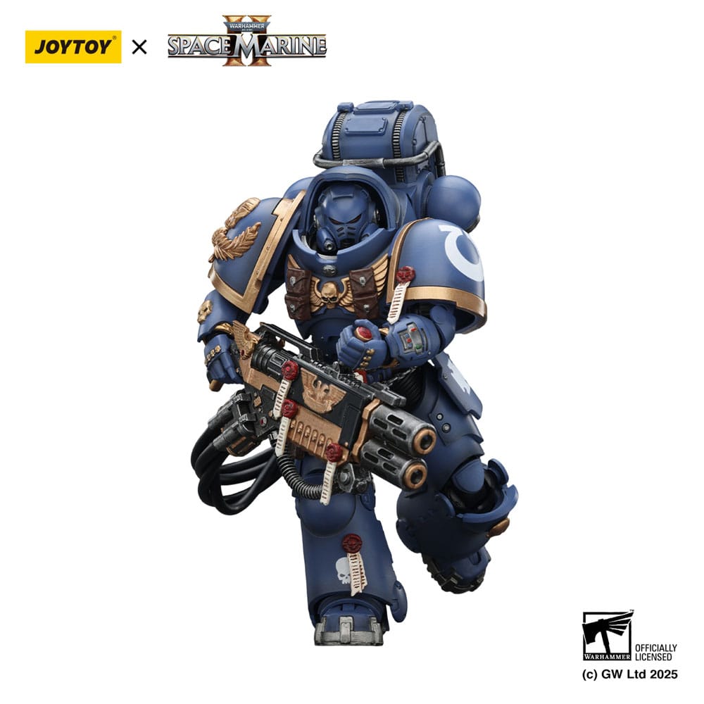 Warhammer 40,000: Space Marine 2 Action Figure Ultramarines Heavy Artificer Armor with Relic Multi-Melta 13 cm