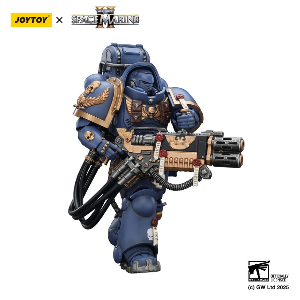 Warhammer 40,000: Space Marine 2 Action Figure Ultramarines Heavy Artificer Armor with Relic Multi-Melta 13 cm