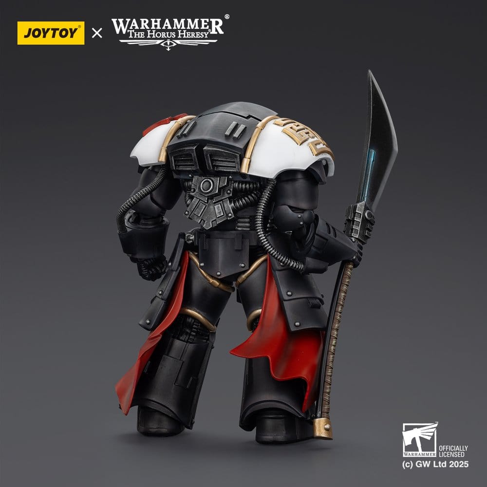 Warhammer The Horus Heresy Action Figure White Scars Ebon Keshig Terminator 2 with Power Glaive 13 cm - Damaged packaging