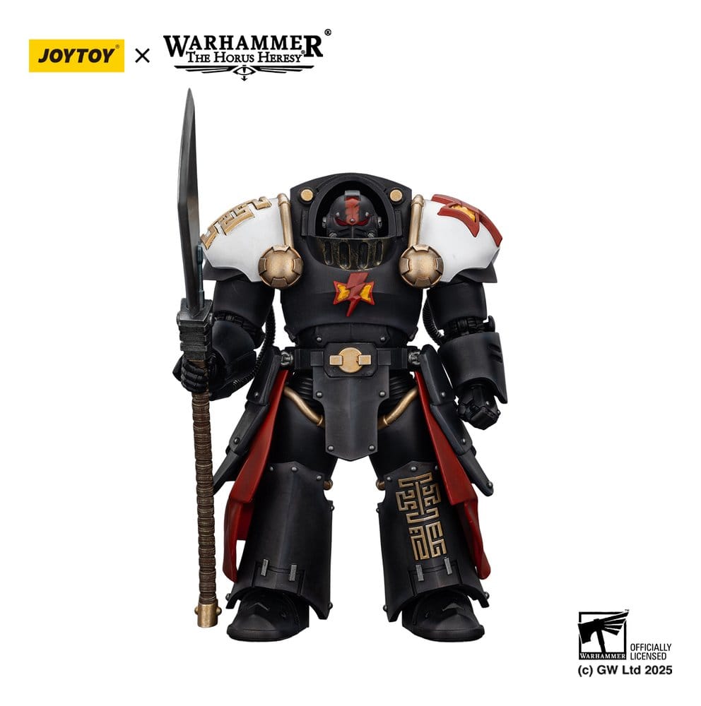 Warhammer The Horus Heresy Action Figure White Scars Ebon Keshig Terminator 2 with Power Glaive 13 cm - Damaged packaging