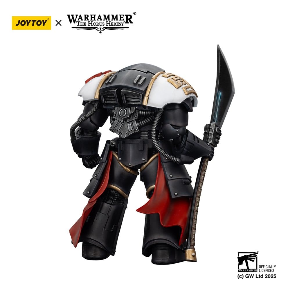Warhammer The Horus Heresy Action Figure White Scars Ebon Keshig Terminator 2 with Power Glaive 13 cm - Damaged packaging