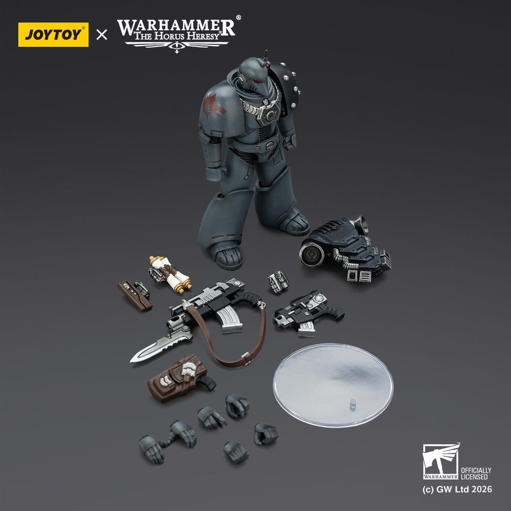 Warhammer The Horus Heresy Action Figure Space Wolves MKVI Tactical Legionary 12 cm - Damaged packaging