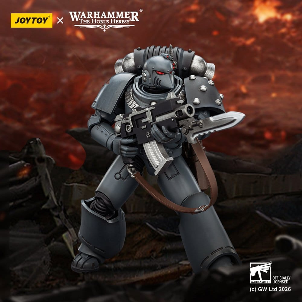 Warhammer The Horus Heresy Action Figure Space Wolves MKVI Tactical Legionary 12 cm - Damaged packaging