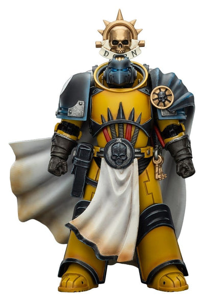 Warhammer Imperial Fists Action Figure Librarian Consulwith Force Axe and Bolt Pistol 12 cm - Damaged packaging