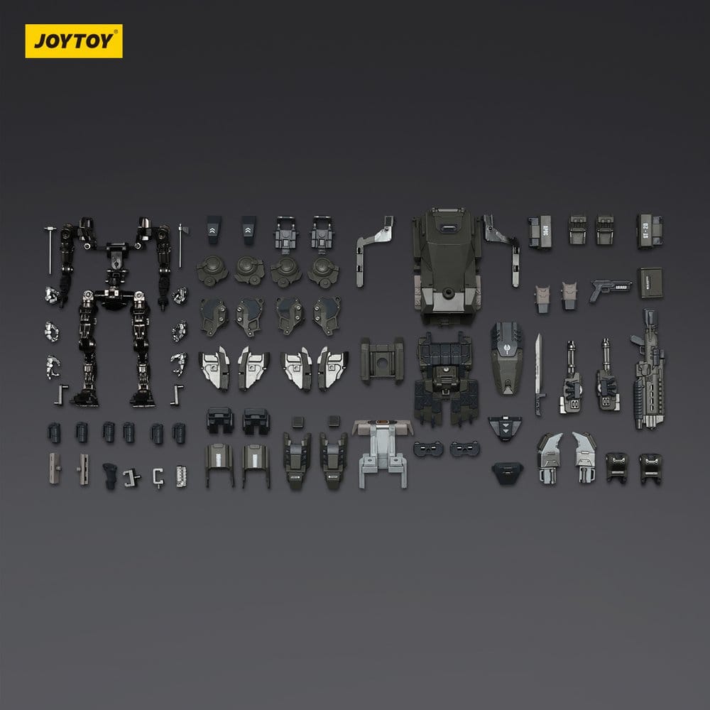Dark Source Action Figure APOC Series Razor Stealth/Night Ops Mech 17 cm - Severely damaged packaging