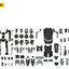 Dark Source Action Figure APOC Series Razor Stealth/Night Ops Mech 17 cm - Severely damaged packaging