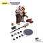 Warhammer 40,000 Action Figure White Scars Stormseer Consulwith Force Staff and Bolt Pistol 12 cm