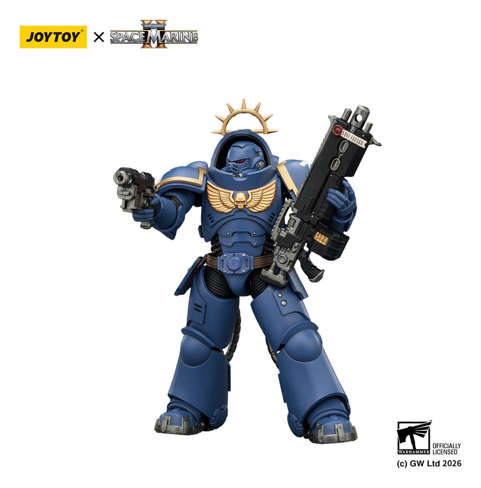 Warhammer 40,000 Action Figure Game Edition Ultramarines Heavy Intercessor 13 cm