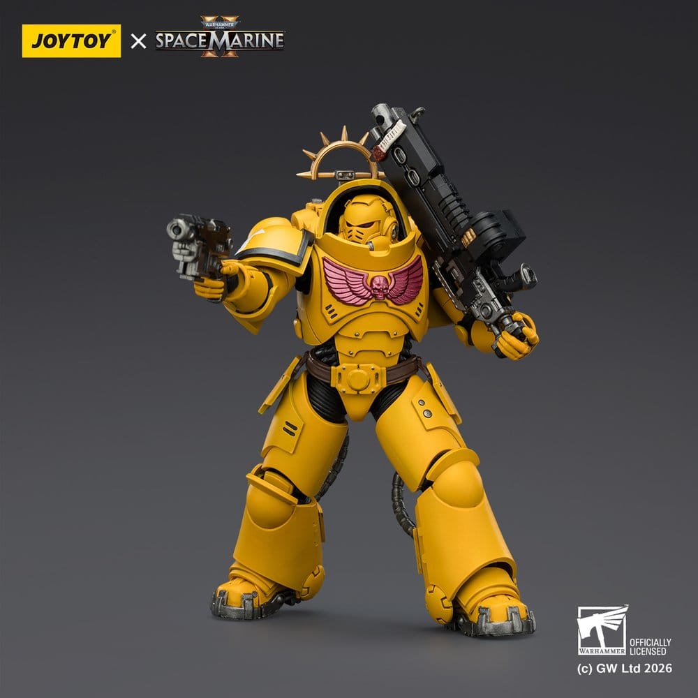 Warhammer 40,000 Action Figure Game Edition Imperial Fists Heavy Intercessor 13 cm