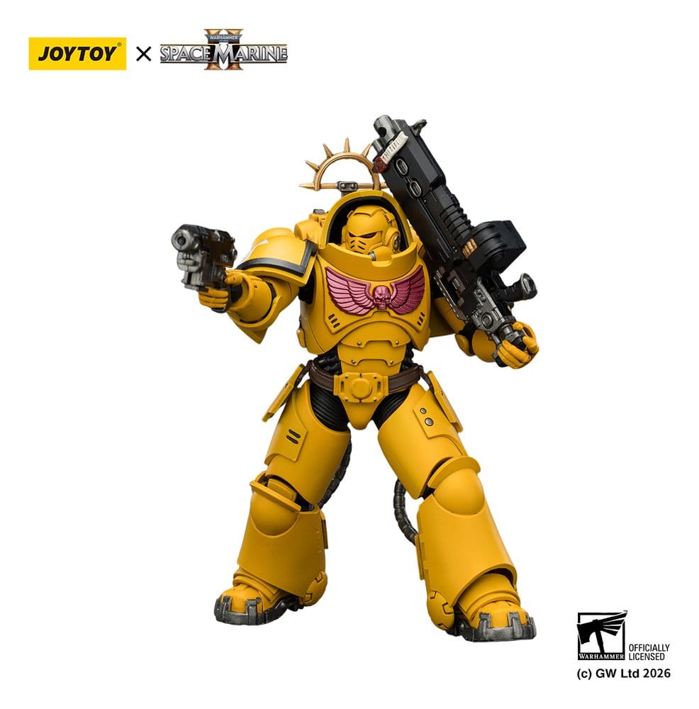 Warhammer 40,000 Action Figure Game Edition Imperial Fists Heavy Intercessor 13 cm