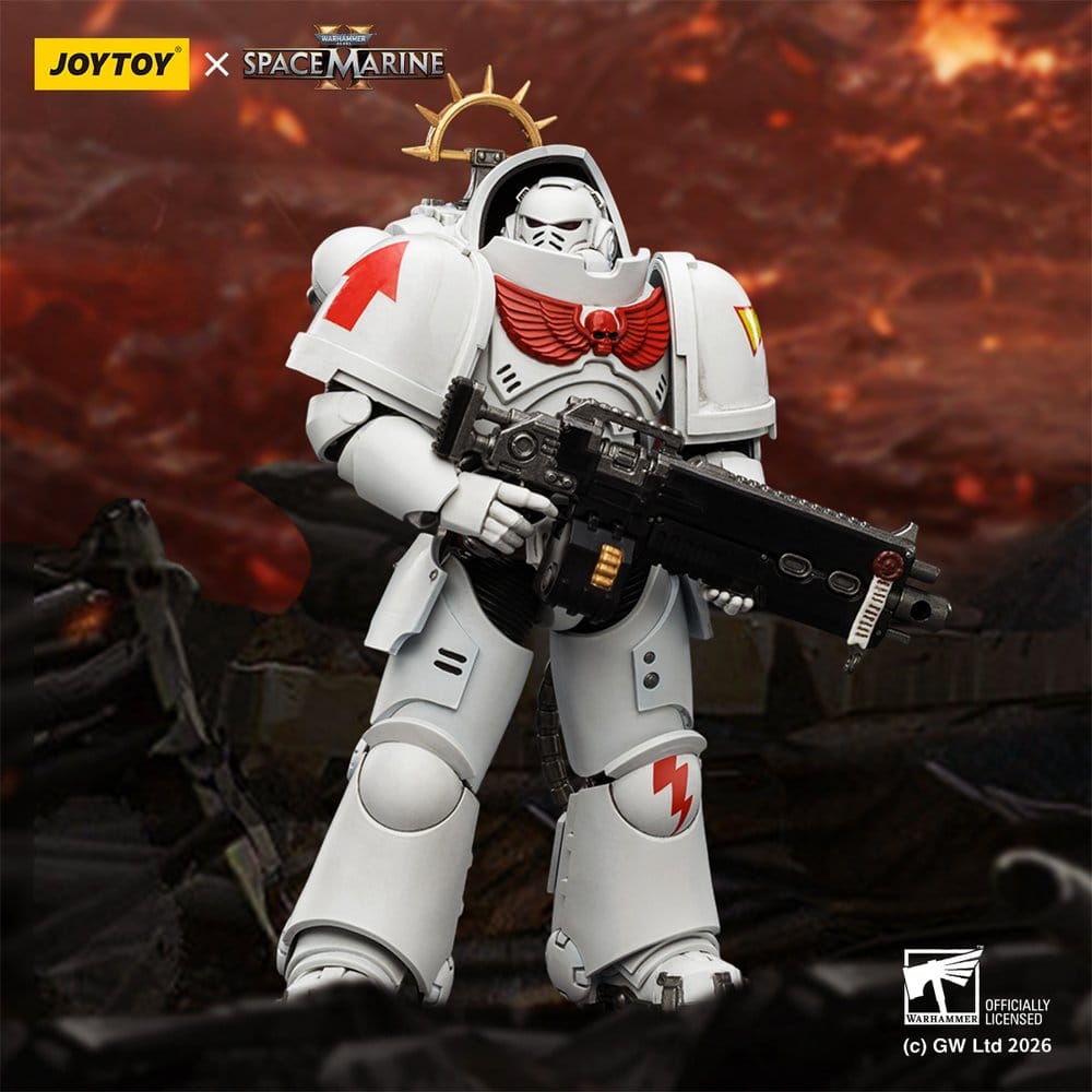 Warhammer 40,000 Action Figure Game Edition White Scars Heavy Intercessor 13 cm