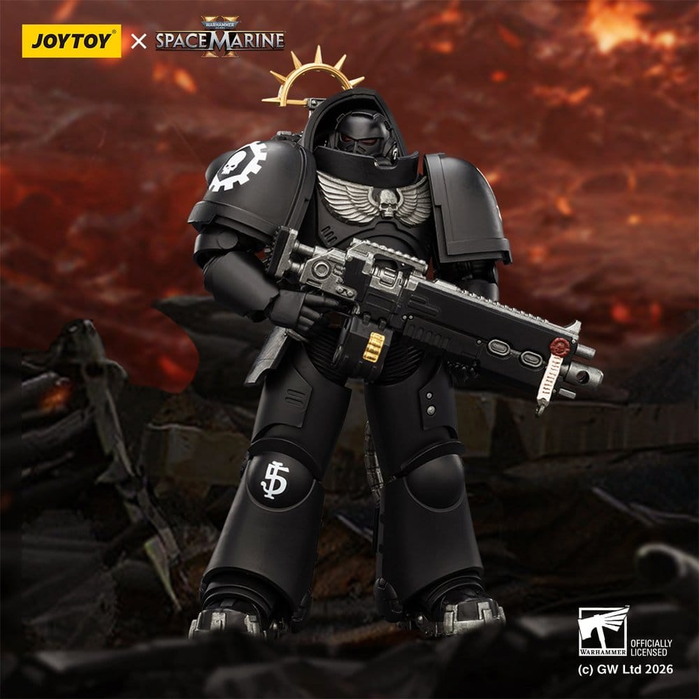 Warhammer 40,000 Action Figure Game Edition Iron Hands Heavy Intercessor 13 cm