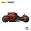 Warhammer 40,000 Raider-pattern Combat Bike Blood Angels with twin-linked bolt rifles 22 cm