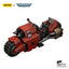 Warhammer 40,000 Raider-pattern Combat Bike Blood Angels with twin-linked bolt rifles 22 cm