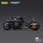 Warhammer 40,000 Raider-pattern Combat Bike Raven Guard with twin-linked bolt rifles 22 cm